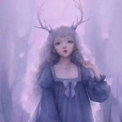 高清仙气十足的女生头像动漫图片