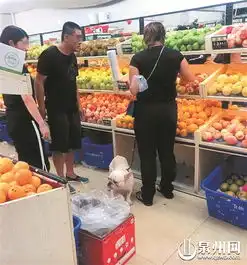 一女子携犬进超市购物遇到阻挠竟骂人