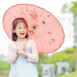 四个小小的闺蜜汉服照