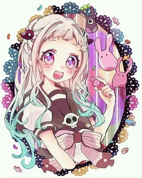 二次元美图第七期地缚少年花子君情侣头像,壁纸,头像,表情包