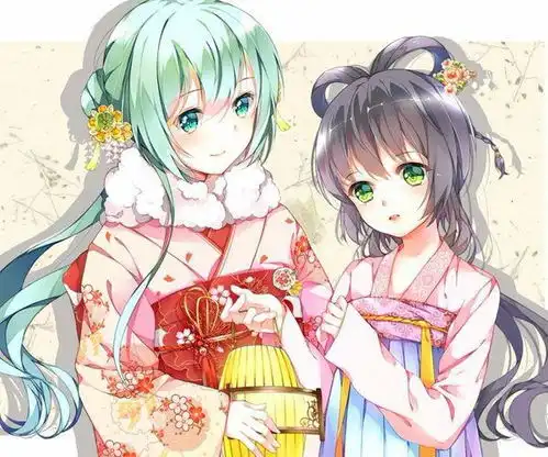 洛天依和初音未来的闺蜜头像