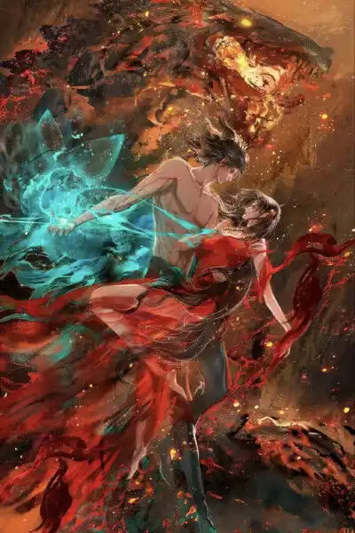 古风情侣双人画师不详出处不详侵权高清图片,堆糖,美图壁纸兴趣社区