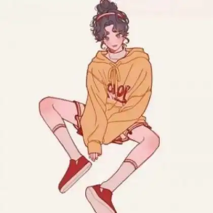 闺蜜头像卡通可爱,阻挡不住的摇曳青春