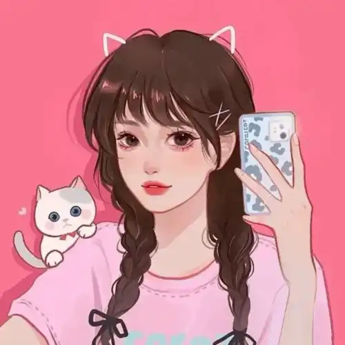 超精致的两人动漫闺蜜头像