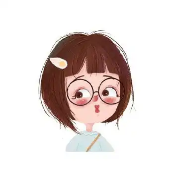 小图标可爱女生图片q版头像,白底头像小可爱小图案闺蜜一人一张