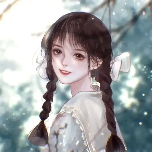 仙气十足双人闺蜜头像姐妹头像