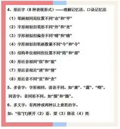 小学16年级必考知识点大全老师说少记1个都危险