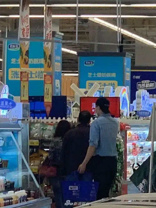 高云翔回国后独自逛超市购物