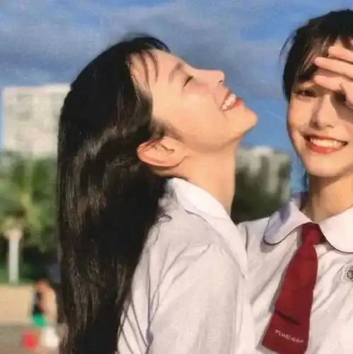 仙气十足双人闺蜜头像姐妹头像