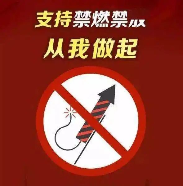郯城县禁限放烟花爆竹的通告