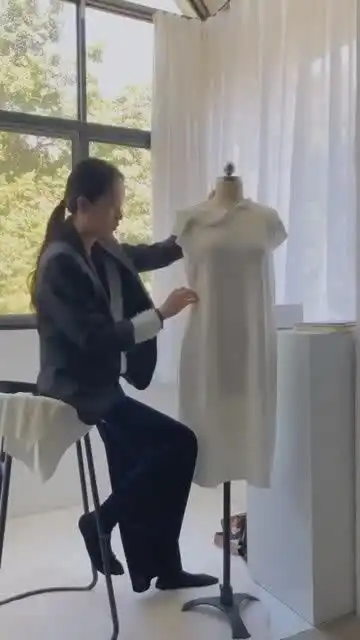 有个学服装设计的闺蜜,我的衣服都是她做的