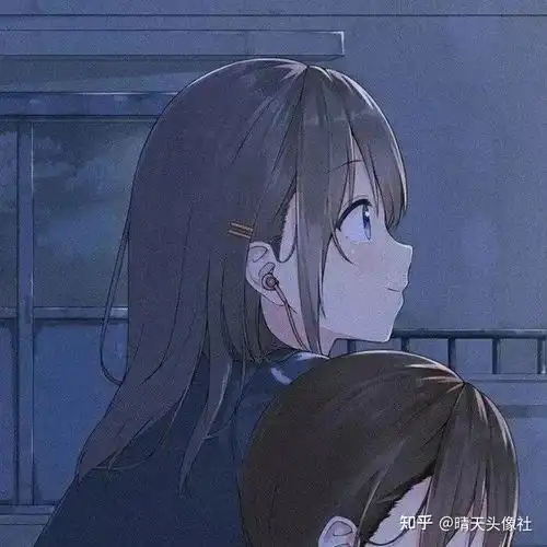 值得收藏的二人四人闺蜜头像愿你如星如月