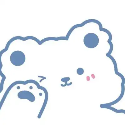 简笔画小熊可爱头像