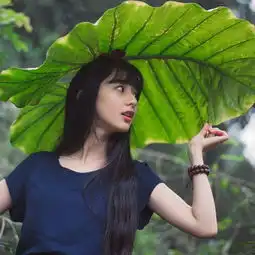 森系闺蜜头像三人三张