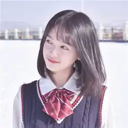 校园闺蜜姐妹女生头像一人一张与自己对峙有趣且痛苦