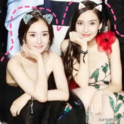 杨幂杨颖angelababy屡秀闺蜜情,可我只关心谁更美