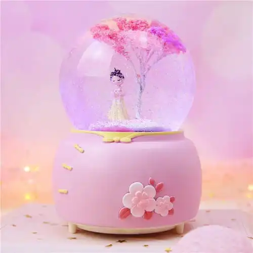 生日礼物水晶球音乐盒女生ins风创意八音盒送孩子送闺蜜节日礼品