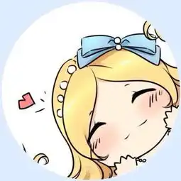 卡通闺蜜半身头像六张一套的