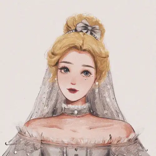 闺蜜头像丨待你婚纱落地我必短裙相配
