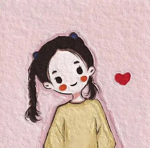可爱的情侣头像