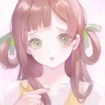 闺蜜头像动漫一对萌萌哒二次元闺蜜头像一左一右