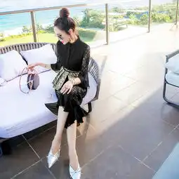 闺蜜小个子巨会挑衣服,阔腿裤套装轻时尚,简练一款,显瘦又显高