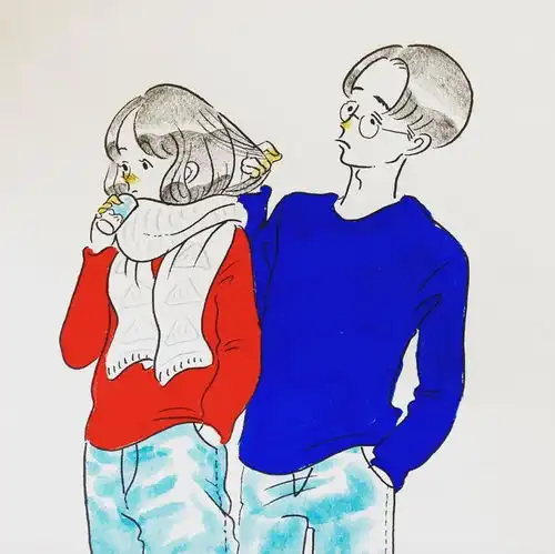 跟你在一起的感觉,真好啊