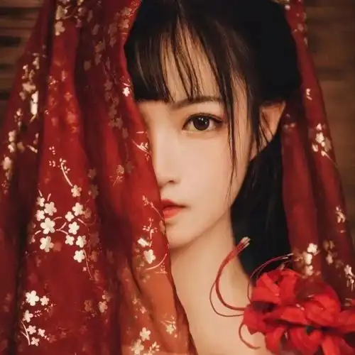古风真人女生头像从此天光大亮,你是我全部的渴望与幻想