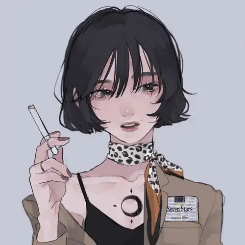 一组很独特的小众女生头像,来根华子