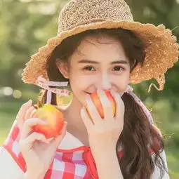 格子衫阳光笑容