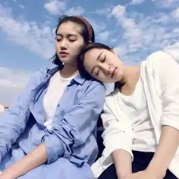 青鲤慕鱼女生头像双人闺蜜堆糖,美好生活研究所