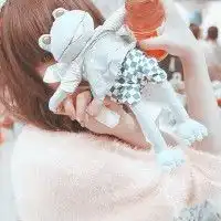 qq头像女生三人可爱唯美女头相爱容易相守难