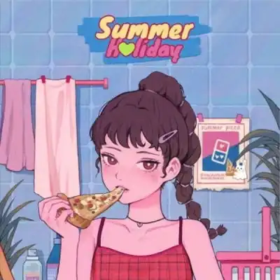 卡通可爱多人闺蜜团头可单用