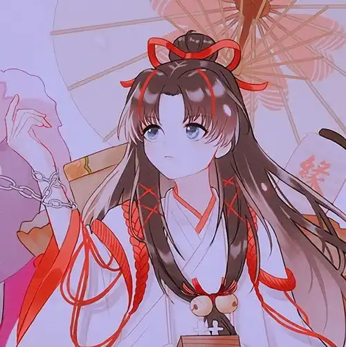 绝美二次元古风女生头像