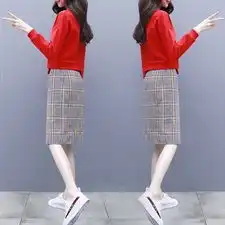 实拍2019早春网红两件套装俏皮御姐套装女神范套装裙气质洋气女