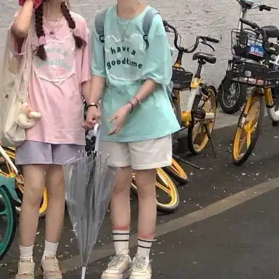 ins学院风闺蜜女生头像