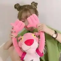 闺蜜头像唯美小清新挡脸两人一对