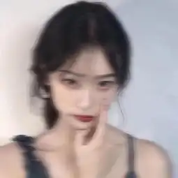 一见钟情一男一女分开动漫卡通情侣头像