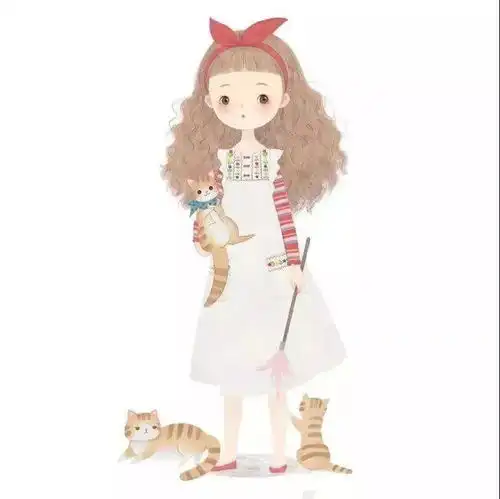 各种类型的动漫闺蜜头像