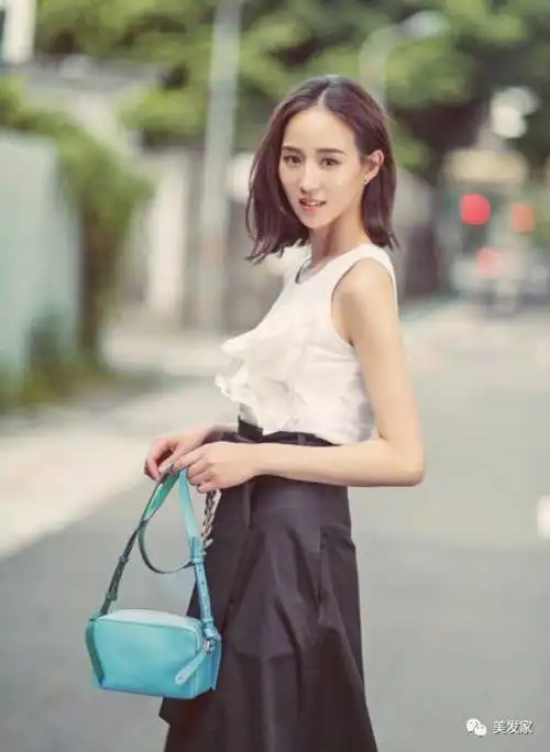 红颜俏丽短发合集,剪短发也可以日行一善哦