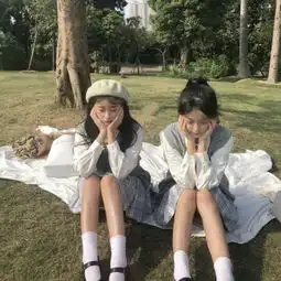 夏日甜心小清新的闺蜜头像精选