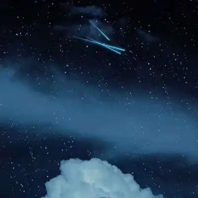 我去宇宙了,回来摘星星给你.