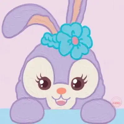 软锦.迪士尼卡通手绘头像星黛露