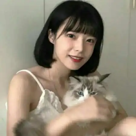超好看的女头像真人冷酷美女藐视天下