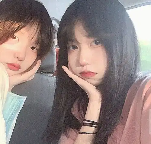 ins风格闺蜜头像