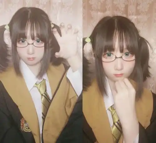哈利波特手游二次创作再出新高,女玩家精准cos勇敢獾獾