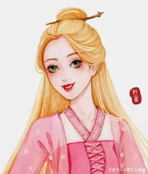 汉服风迪士尼公主,一颦一笑有种别样的感觉,网友太美了