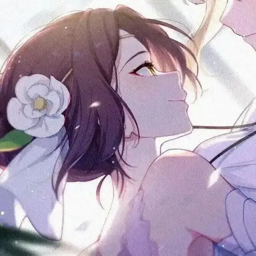 动漫闺蜜头像陷落美好,满溢温柔,你像星光一样灿烂