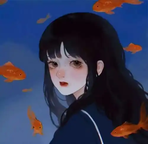动漫女头众人平庸你是人间星光