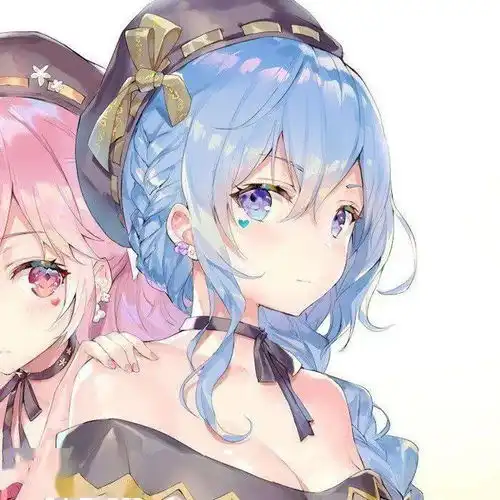 百合情头,闺蜜头像,女女头像